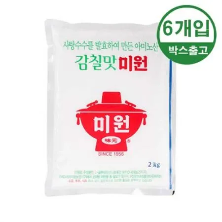 대상 감칠맛 미원 2kg x 6개입 [BOX]
