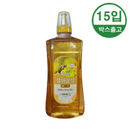 청림 잡화꿀청 (튜브) 1.2kg x 15개입 [BOX]