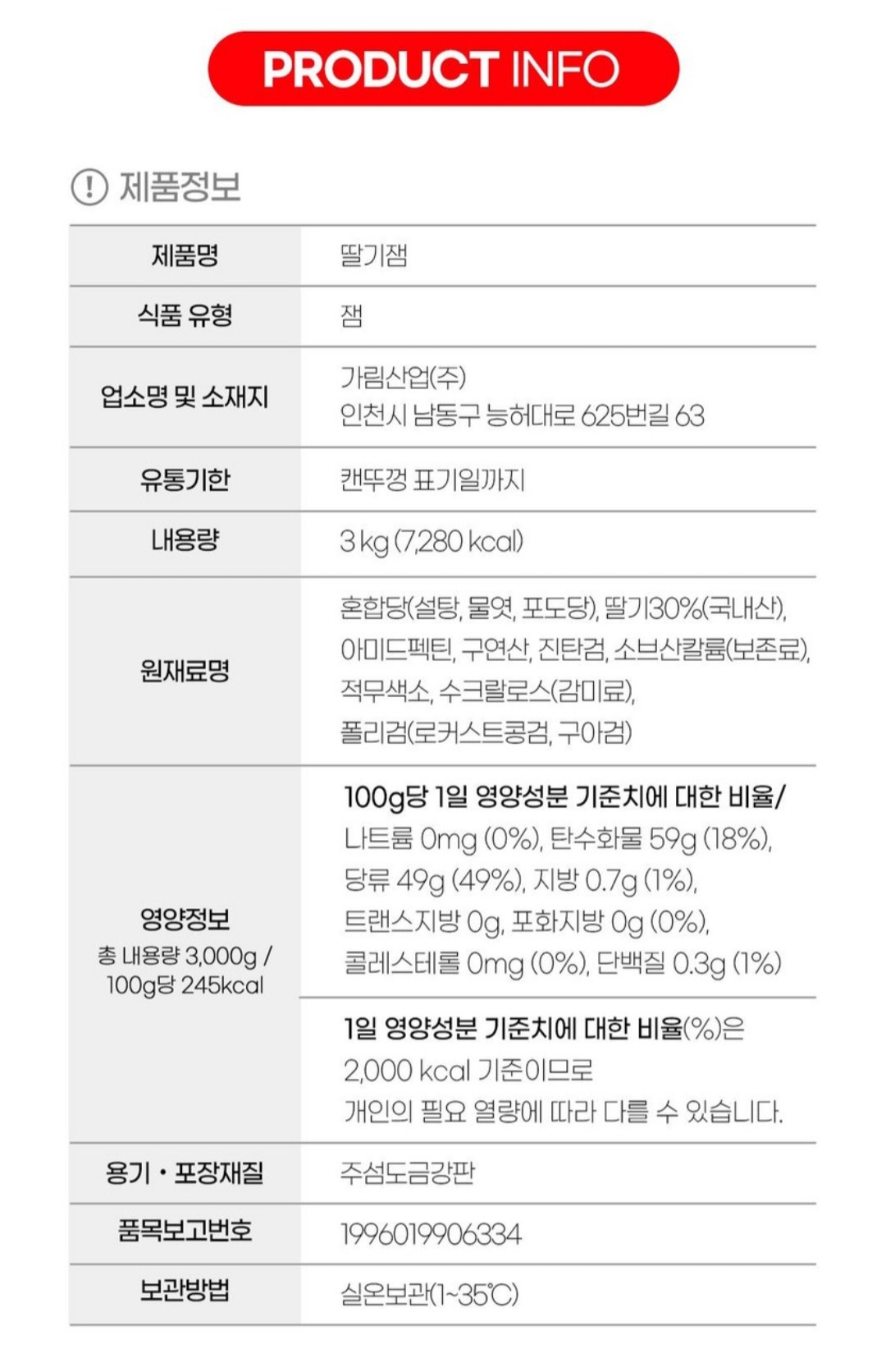 상품정보제공고시