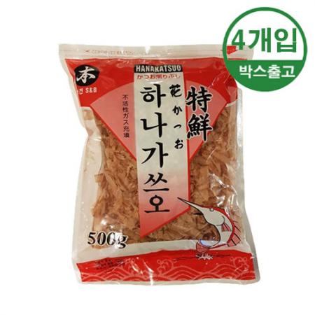 부건 하나가스오부시 500g x 4개입 [BOX]