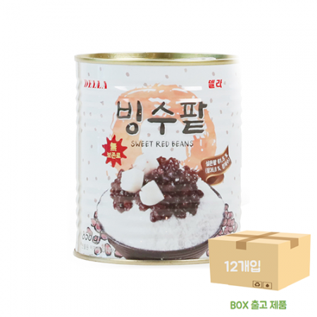 델라 빙수팥850g x 12입 [BOX]