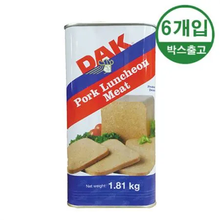 다크 포크런천미트 (다크햄 B) 1.81kg x 6개입 [BOX] 이미지