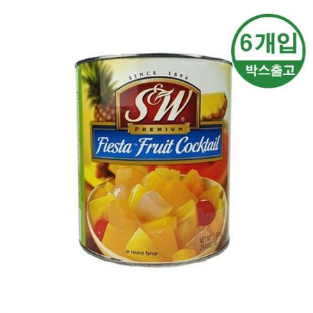 S&W 후르츠칵테일 3.062kg x 6개입 [BOX]
