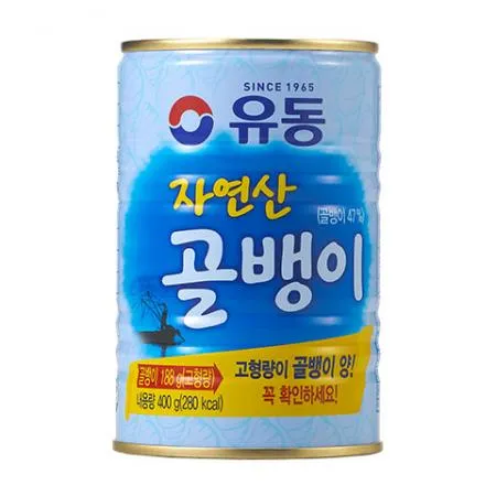 유동 자연산골뱅이 400g 1박스(24개입) 이미지