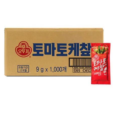 오뚜기일회용케찹9g x 1000개입 [BOX/무료배송]