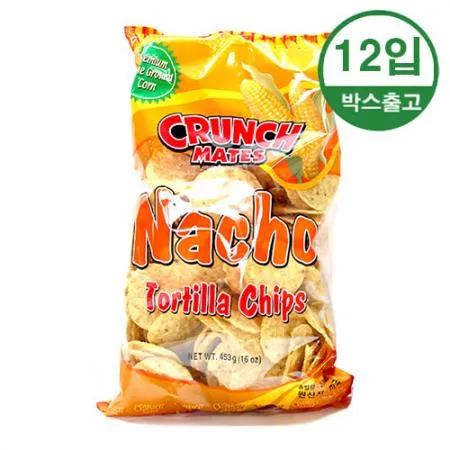 아하 나쵸 토틸라칩 453g x 12개입 [BOX]