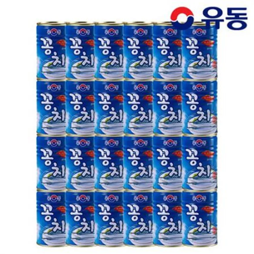 유동 꽁치 400g 1박스(24개입) 이미지