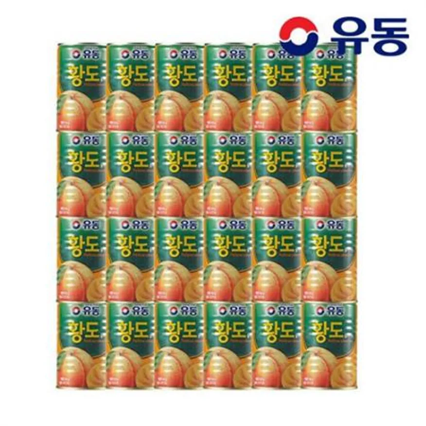 유동 황도 400g 1박스(24입) 이미지