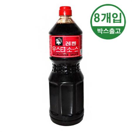 레벤 우스타소스 1.8L x 8개입 [BOX]