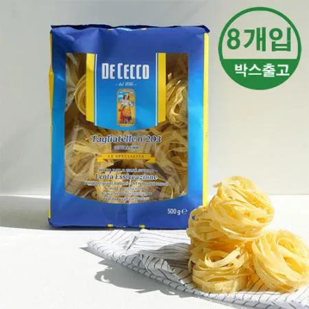 데체코 딸리아뗄레 500g x 8개입 [BOX] 이미지