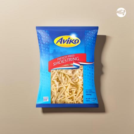 아비코 감자튀김 슈스트링 냉동감자 2kg 택배배송