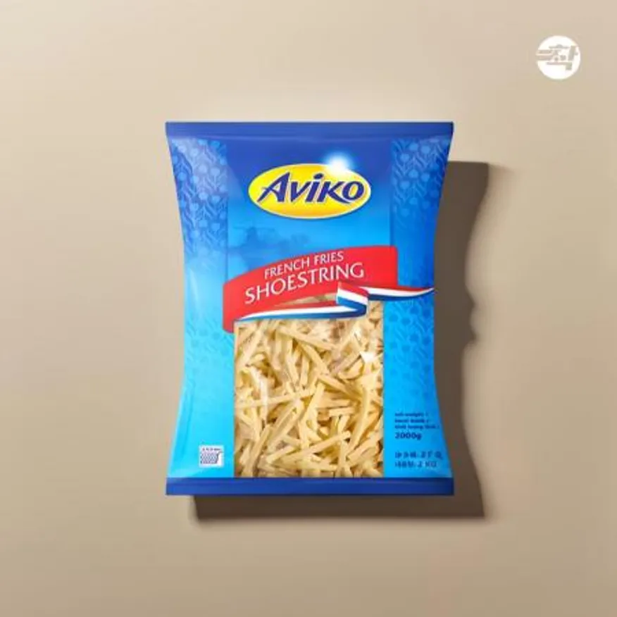 아비코 감자튀김 슈스트링 냉동감자 2kg 택배배송 이미지