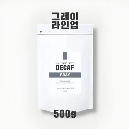 디카페인원두 한강라떼 콜롬비아 로스팅 500g 이미지