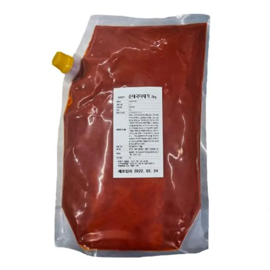 국밥다대기 2kg 국밥양념장 국밥용 다데기 업소용 대용량 이미지