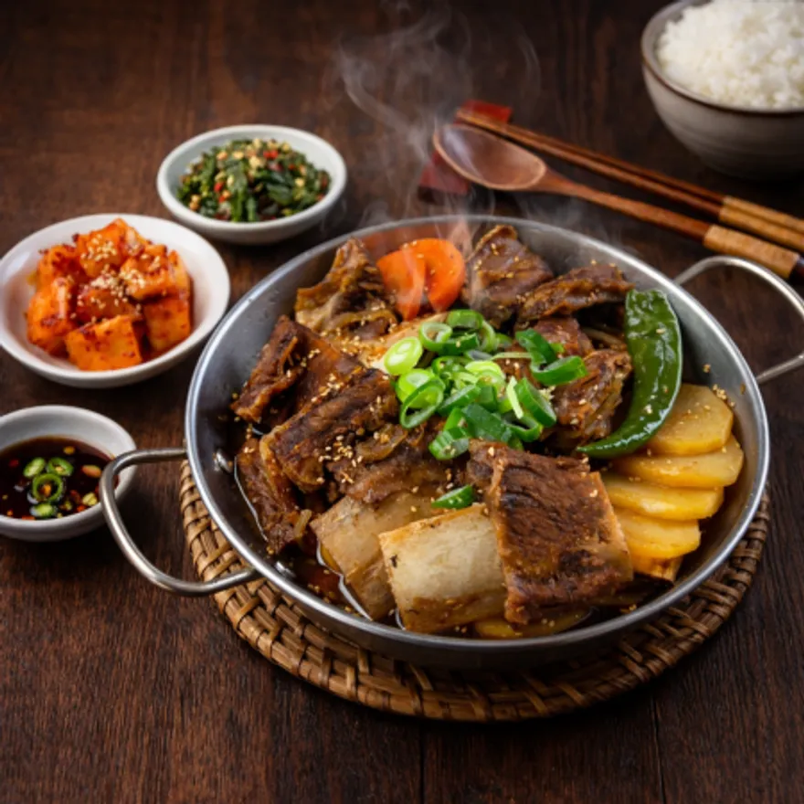 간장소갈비찜 1100g 소갈비찜밀키트 간장삶은소갈비찜 이미지