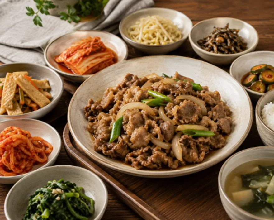 간장돼지불고기 1kg 돈불고기 돼지불백 간장주물럭 간장두루치기 기사식당불백 업소용 이미지