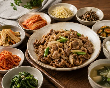 간장돼지불고기 1kg 돈불고기 돼지불백 간장주물럭 간장두루치기 기사식당불백 업소용 이미지
