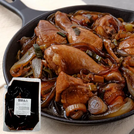 찜닭소스2kg 안동찜닭소스 찜닭양념 업소용 대용량