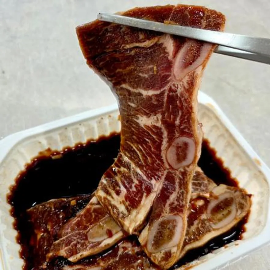 양념LA소갈비 1kg LA양념갈비 엘에이갈비 부산식8mm양념소갈비 이미지