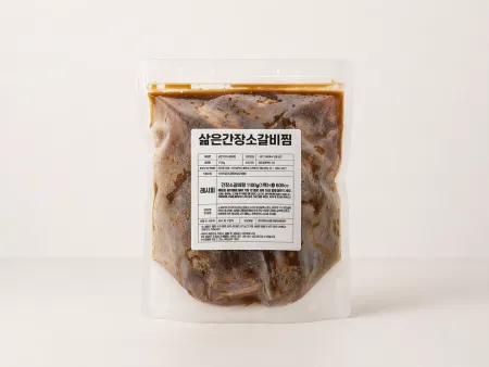 간장소갈비찜 1100g 소갈비찜밀키트 간장삶은소갈비찜 이미지