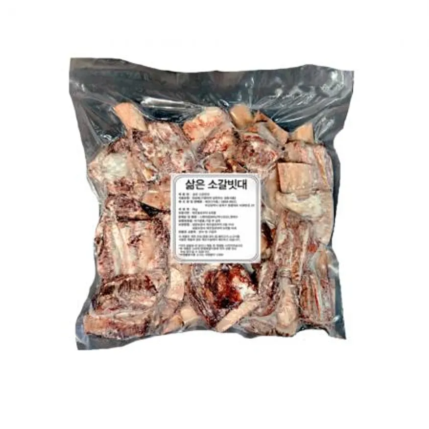 삶은소갈비 1kg 갈비탕고기 갈비탕용 소갈빗대 탕갈비 이미지