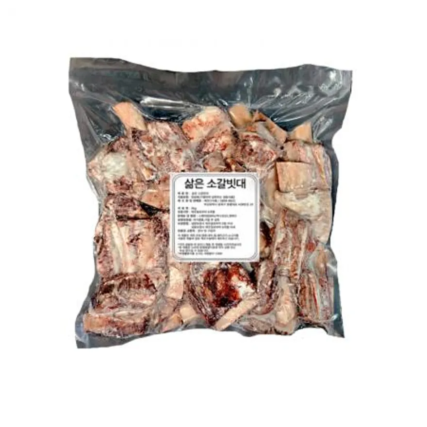 삶은소갈비 1kg 갈비탕고기 갈비탕용 소갈빗대 탕갈비 이미지