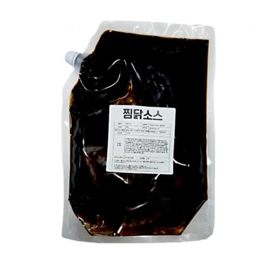 찜닭소스2kg 안동찜닭소스 찜닭양념 업소용 대용량 이미지