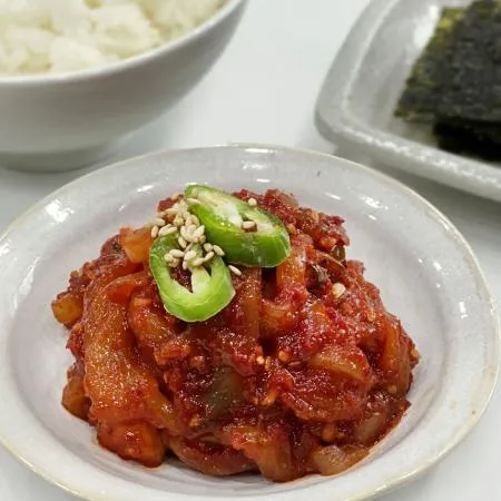 오징어젓갈 20kg 업소용 식당반찬 최상급 오징어젓 벌크 대용량 중국산