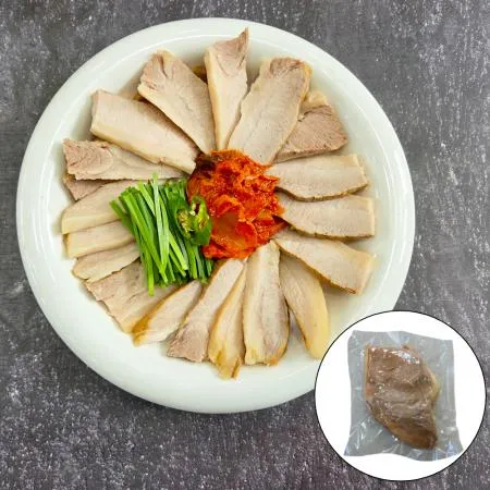 가브리살수육 돼지수육 돼지고기보쌈 삶은가브리살 450g