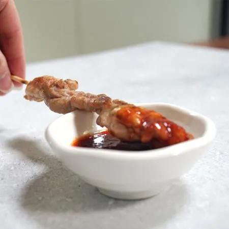 꼬치마트 닭목살 꼬치 40g x 20개 1팩  이미지