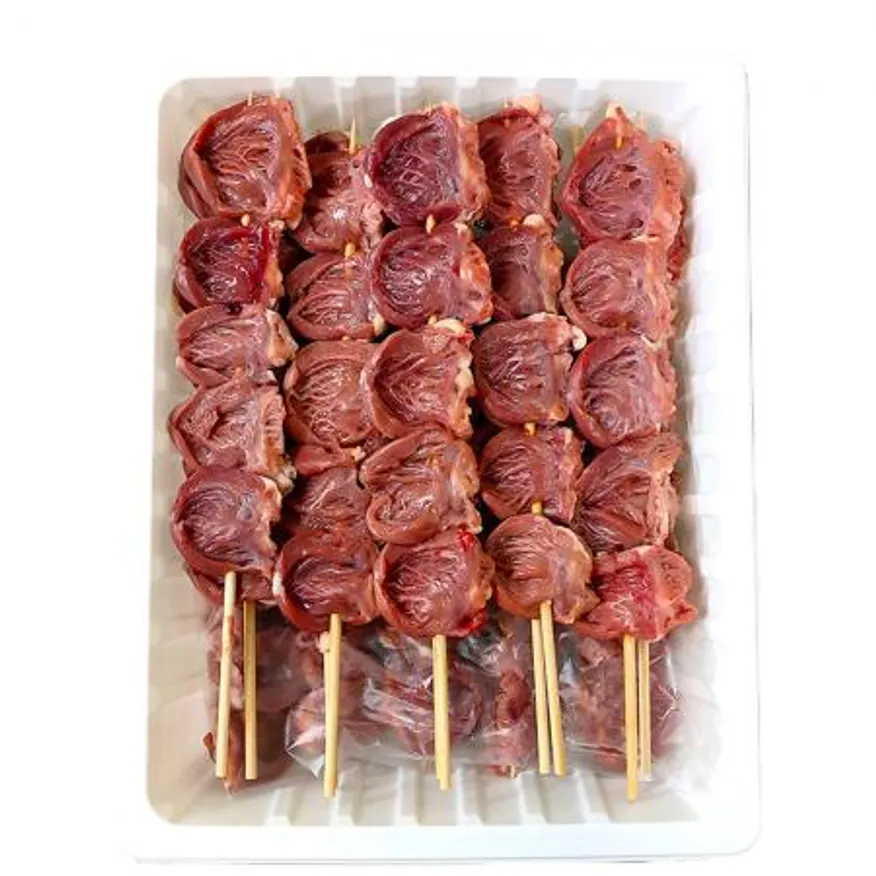 꼬치마트 염통 닭꼬치 30g x 20개 1팩 이미지