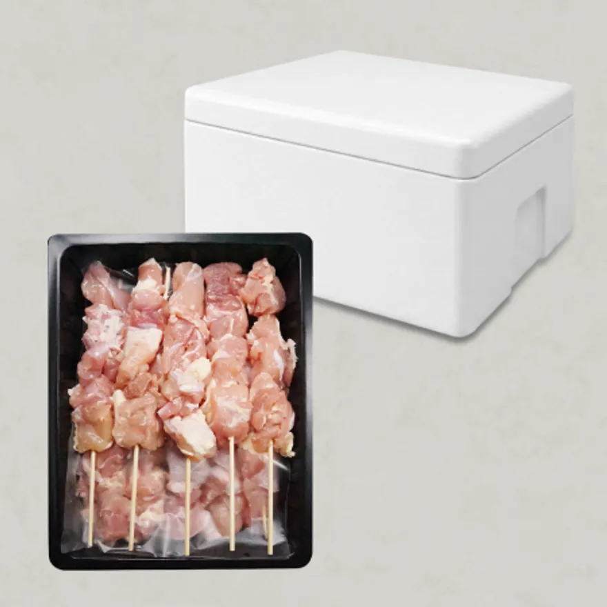 꼬치마트 순살닭꼬치 20cm 50g x 90개 1박스 이미지