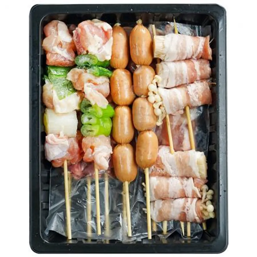 꼬치마트 모듬 꼬치 6종 13개 1팩 구성 이미지