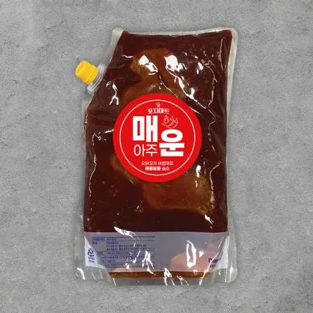 꼬치마트 아주 매운 소스 3kg 꼬치 및 모든 요리 사용 가능