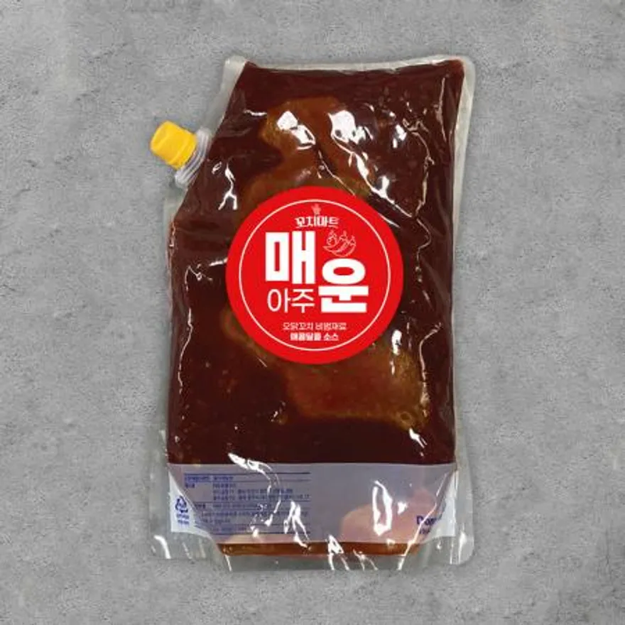 꼬치마트 아주 매운 소스 3kg 꼬치 및 모든 요리 사용 가능 이미지