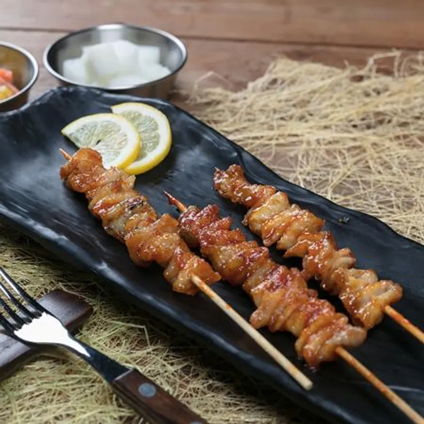 꼬치마트 닭껍질 꼬치 35g x 15개 1팩 이미지