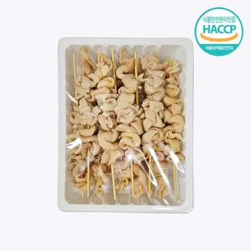 꼬치마트 닭껍질 꼬치 35g x 15개 1팩