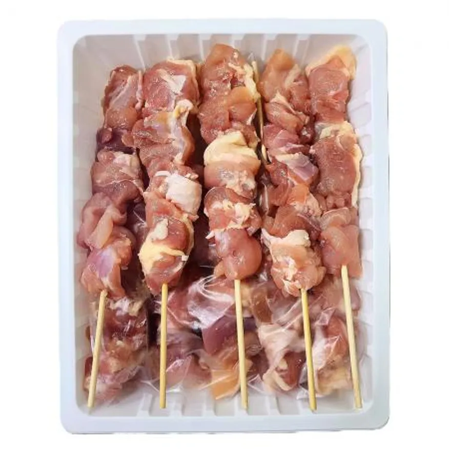 꼬치마트 순살닭꼬치 20cm 50g x 15개 1팩 이미지