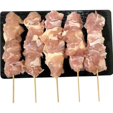 꼬치마트 순살닭꼬치 20cm 50g x 15개 1팩 이미지