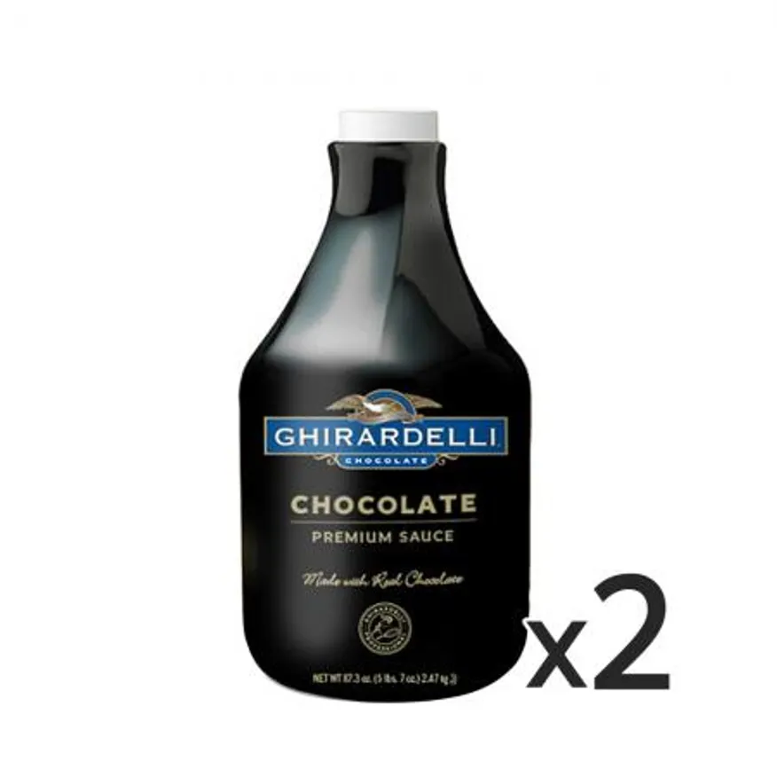 기라델리 초콜릿 소스 2.47kg 2개 이미지
