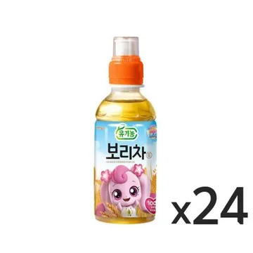 캐치티니핑 하츄핑 유기농 보리차 200mL 24개