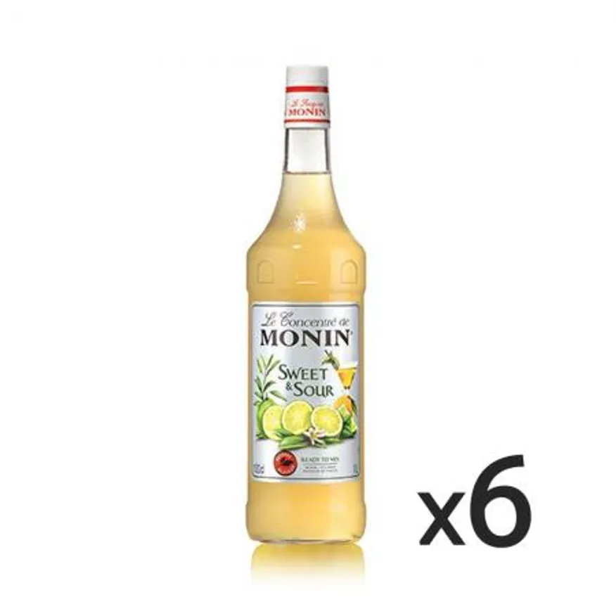 모닌 스윗앤샤워 시럽 1000ml 6개 이미지