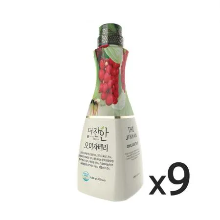 더진한 오미자베리 농축액 1.5kg 9개 이미지