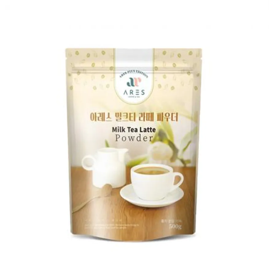 아레스 밀크티 라떼 파우더 500g 이미지