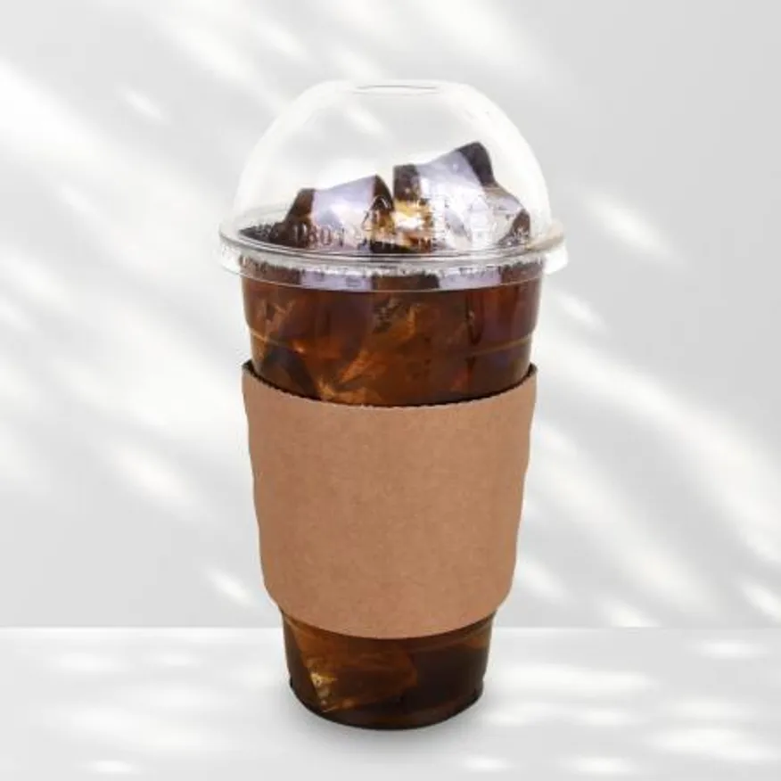 92파이16온스 아이스컵+돔뚜껑+무지홀더 세트 각1000개 J 이미지