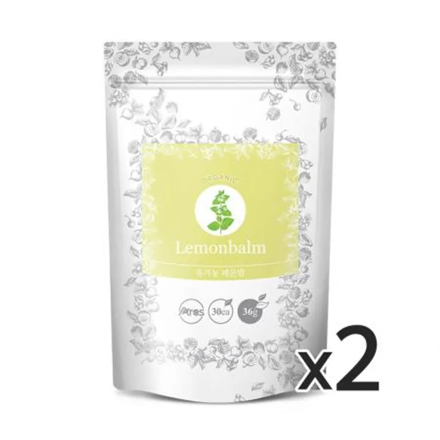 아레스 유기농 레몬밤 30티백 2개 이미지