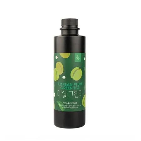 스위트컵 찻잎담다 매실 그린티 1.2kg