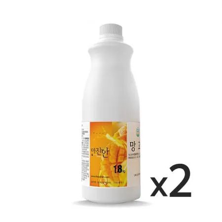 더진한 망고 스무디 1.8kg 2개  이미지