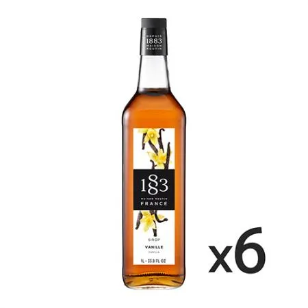 1883 바닐라 시럽 1000ml 6개