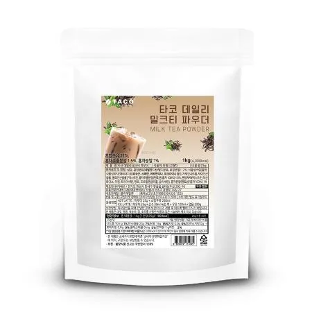 타코 데일리 밀크티 파우더 1kg